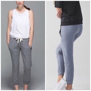 Lululemon 2 Serenity Heathered Joggers 10